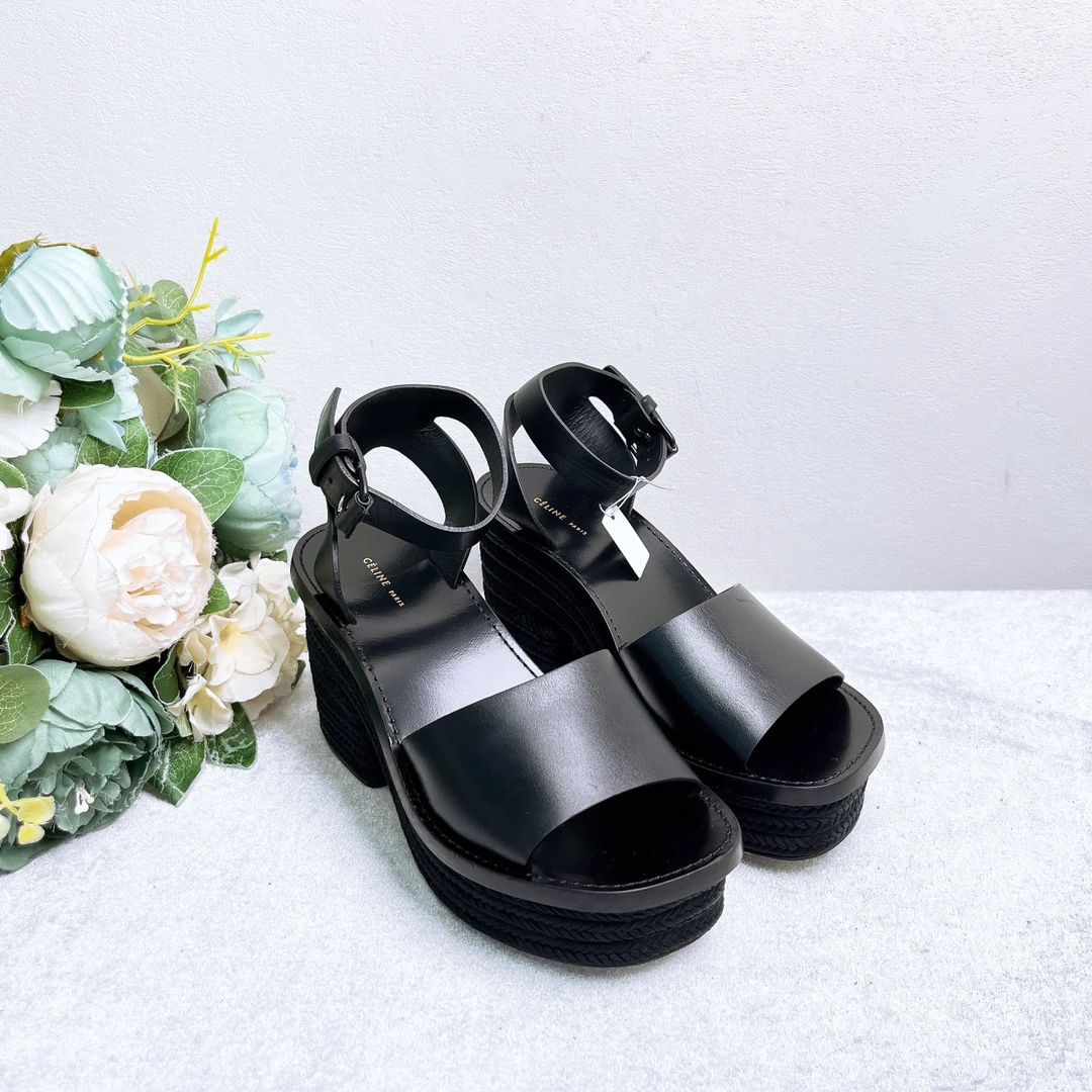 99新 Celine/思琳 高跟凉鞋/37码/成色/Xsp27627