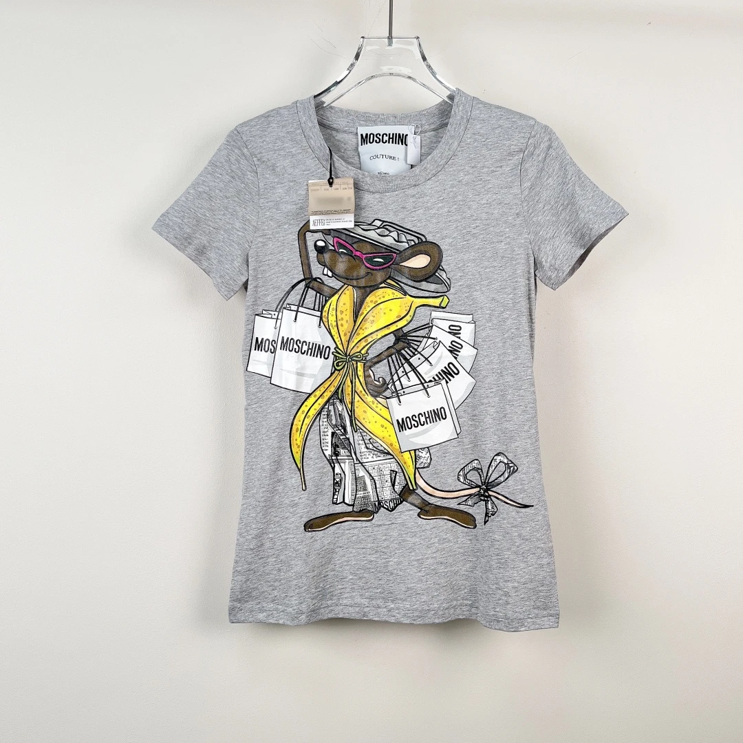 全新未使用 MOSCHINO 短袖T恤/Xxs码/成色/Xsp14511