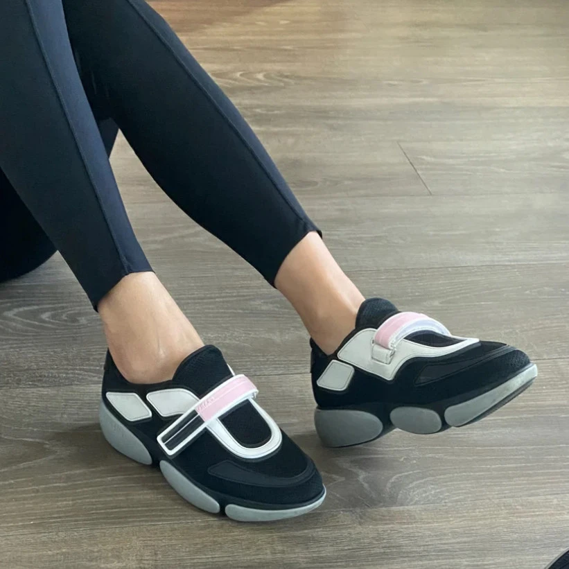 95新 Prada/普拉达 运动鞋/38码/成色/XspL1647