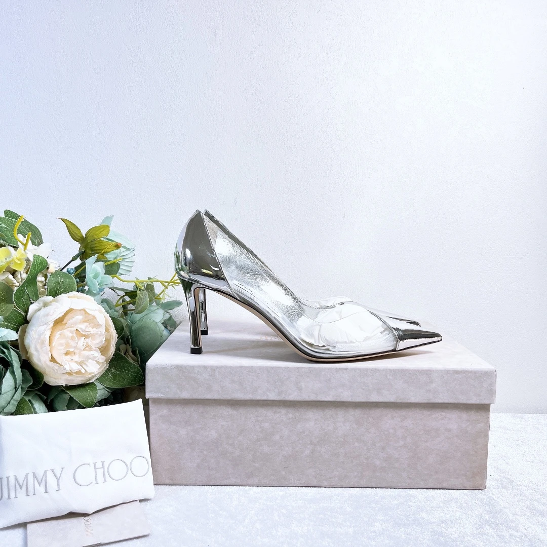 全新未使用 JIMMY CHOO/吉米周 高跟鞋 /37.5码/成色/Xspc456