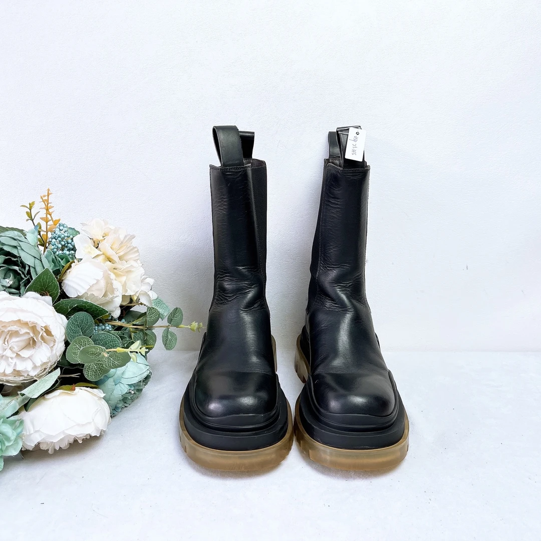 99新 BOTTEGA VENETA/葆蝶家 靴子 /35码/成色/Xsp25345