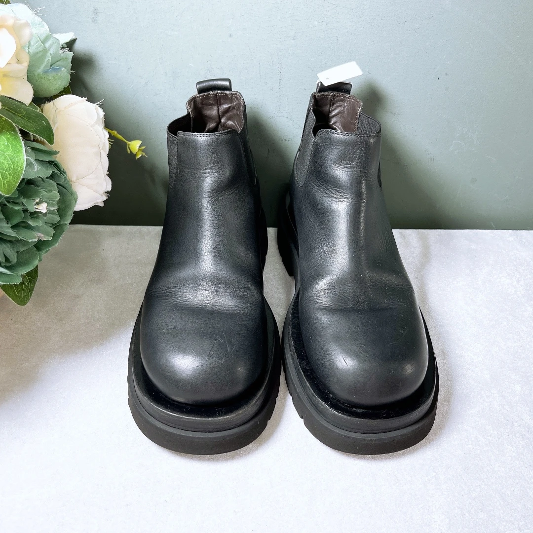 95新 BOTTEGA VENETA/葆蝶家 靴子/38码/成色看直播/Xsp11155