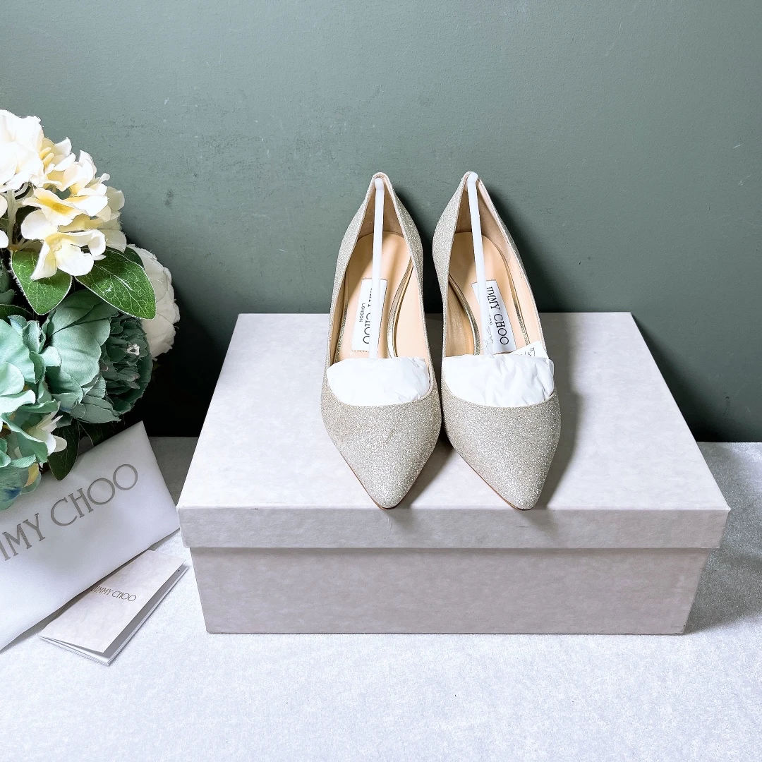 全新未使用 JIMMY CHOO/吉米周 高跟鞋/34.5码/成色/Xsp9659