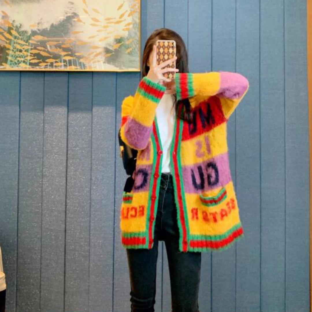 全新未使用 GUCCI/古驰 针织开衫外套/M码/闲置/Xsp26995