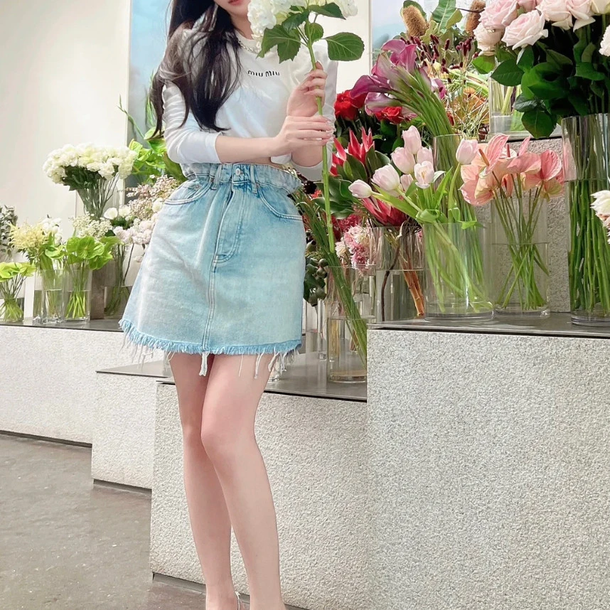 95新 MIU MIU/缪缪 短裙/38码/成色95/Xspa2706