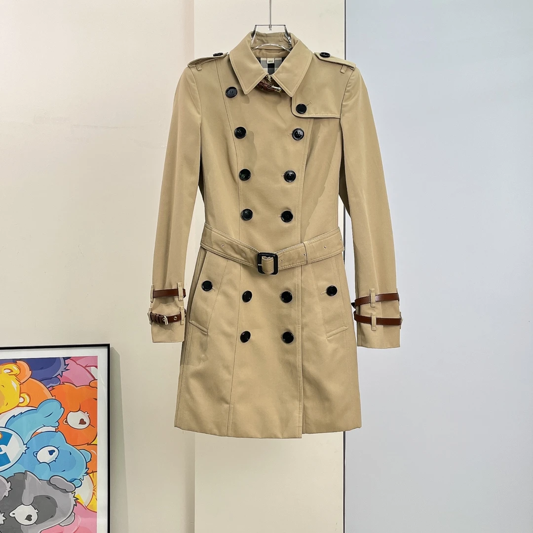 99新 BURBERRY/博柏利 风衣/Uk4码/成色99/Xspr2118