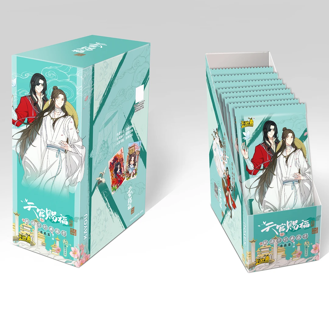 卡游【天官赐福】动画-桃源千灯典藏卡-逢花篇