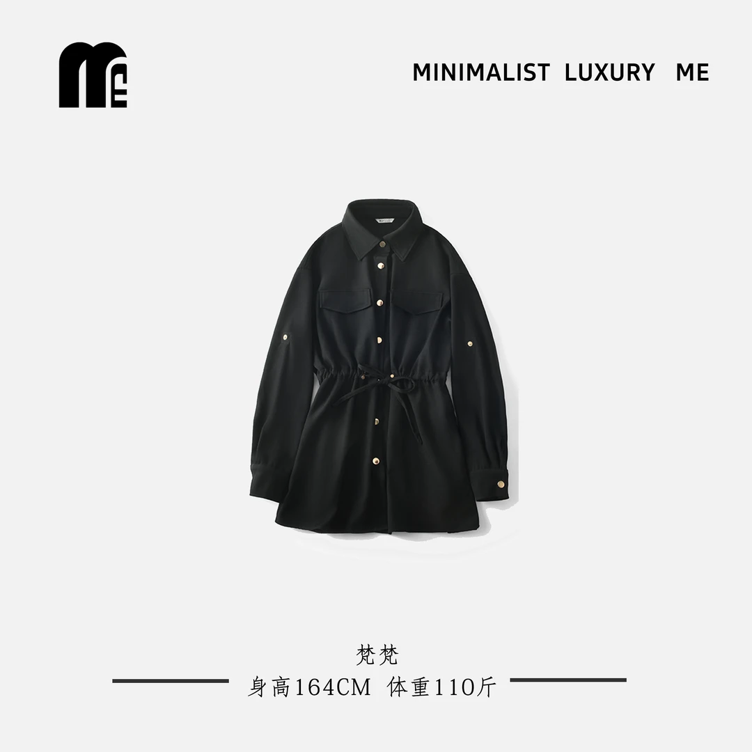 ME【y树林-查尔斯】设计师高定中长款外套女款 Z837（1）