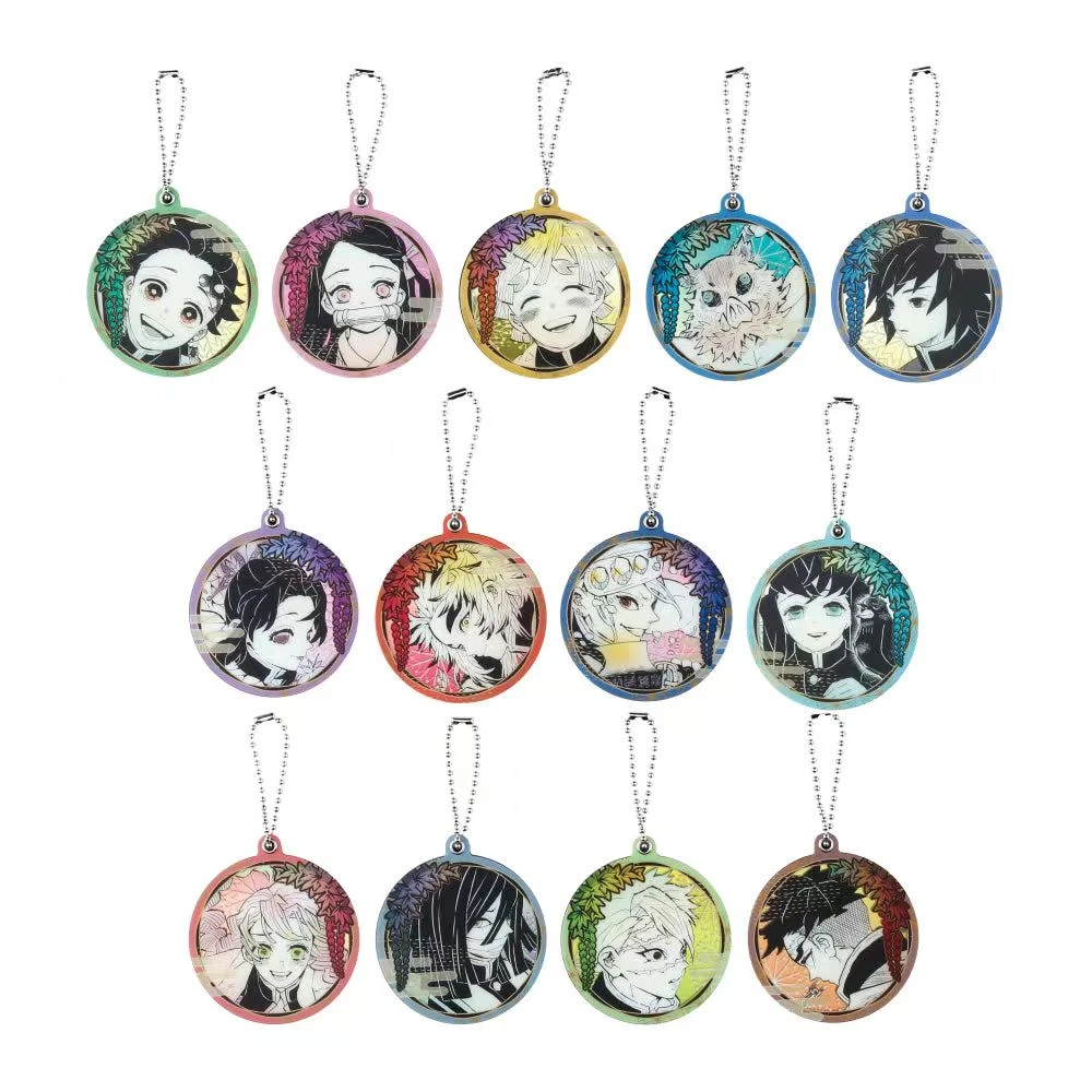 鬼灭之刃原画展镜子亚克力挂件