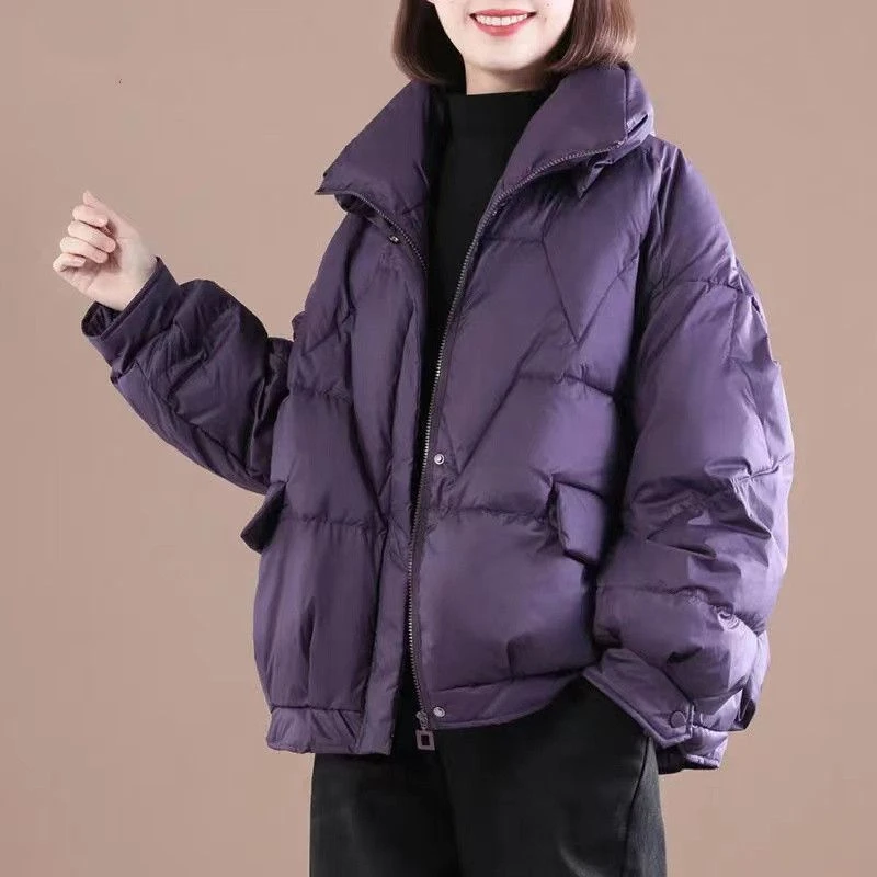 加厚保暖棉衣2024年冬装网红潮新款宽松大码百搭休闲棉服时尚外套