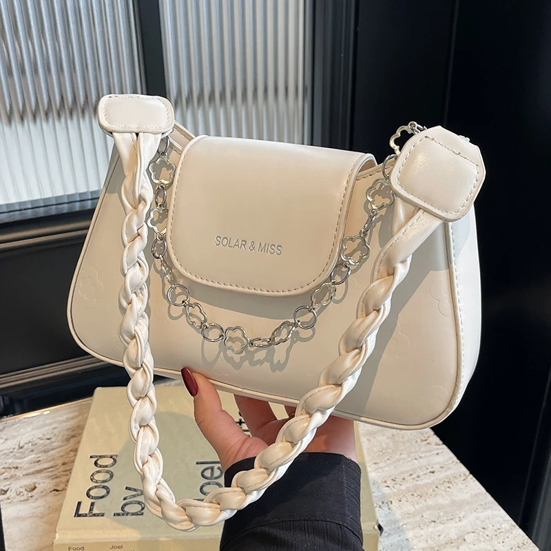 CHEVIOS&KOIRH腋下包包女2024新款夏天百搭出门上班小拎包高级感