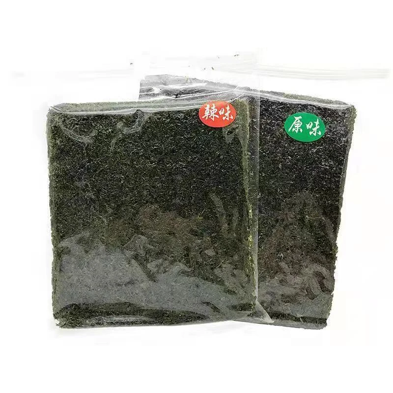 即食紫菜烤海苔片大片海苔片净重30克 /包寿司材料原味香辣味零食