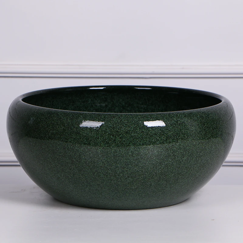 景德镇陶瓷鱼缸乌龟盆