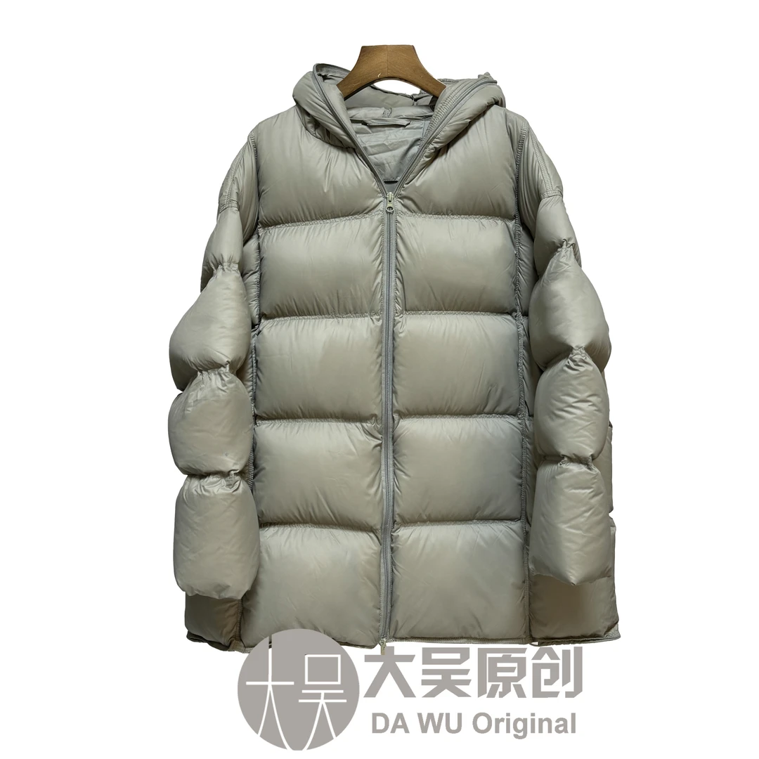 《大吴原创》“云朵泡芙”冬季新款保暖羽绒服新国标90白鸭绒高充绒量