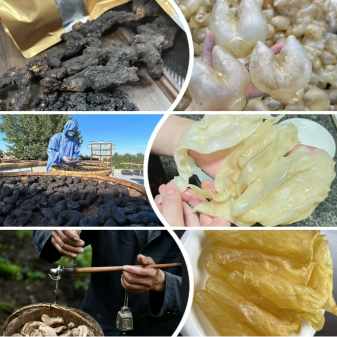 【整根发货】 九蒸九晒九露  健康无添加 特产 搭配干花胶