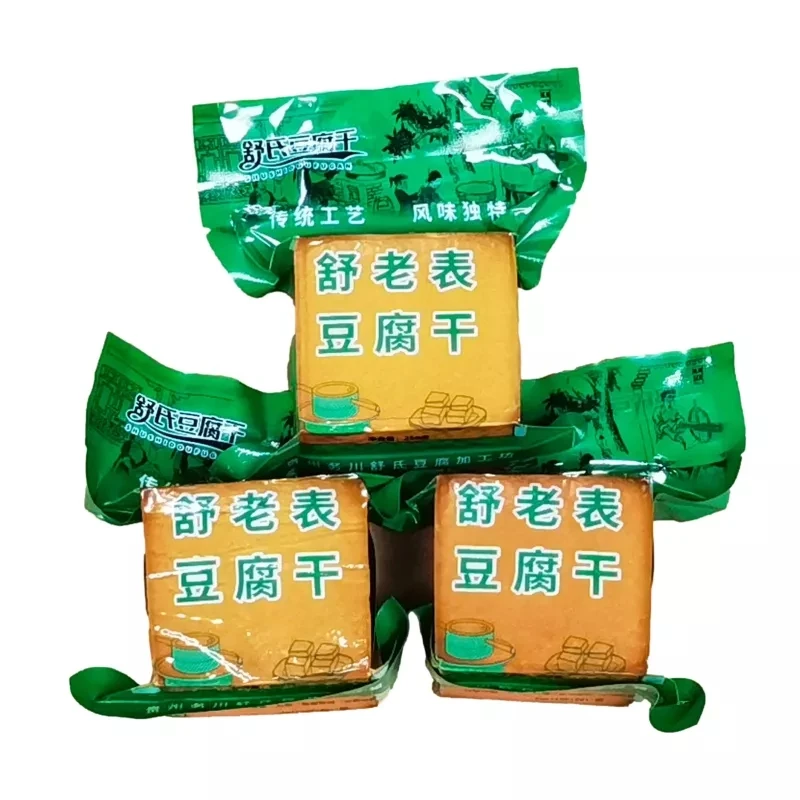 贵州务川特产桃符豆腐干舒氏豆腐干本地黄豆酸汤点制农副产品