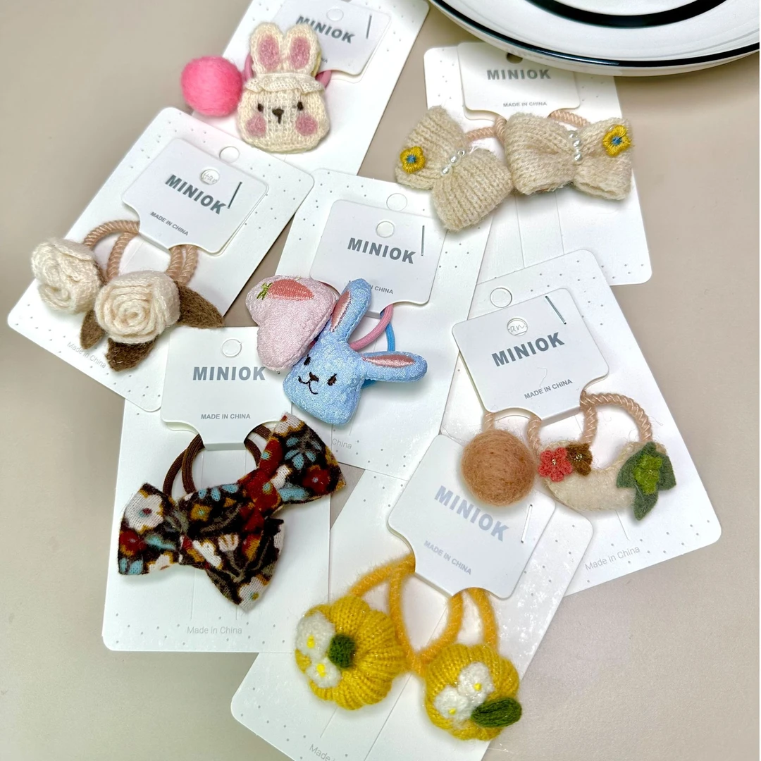 【小发绳对圈专属】新款韩版可爱小发圈对圈儿童女童时尚宝宝头绳