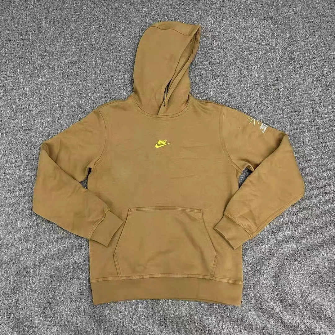 Nike 耐克加绒保暖卫衣连帽运动服休闲套头衫 FV8589