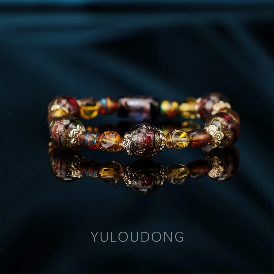 合金手链 CZ91 孤品 琉璃手串时尚百搭