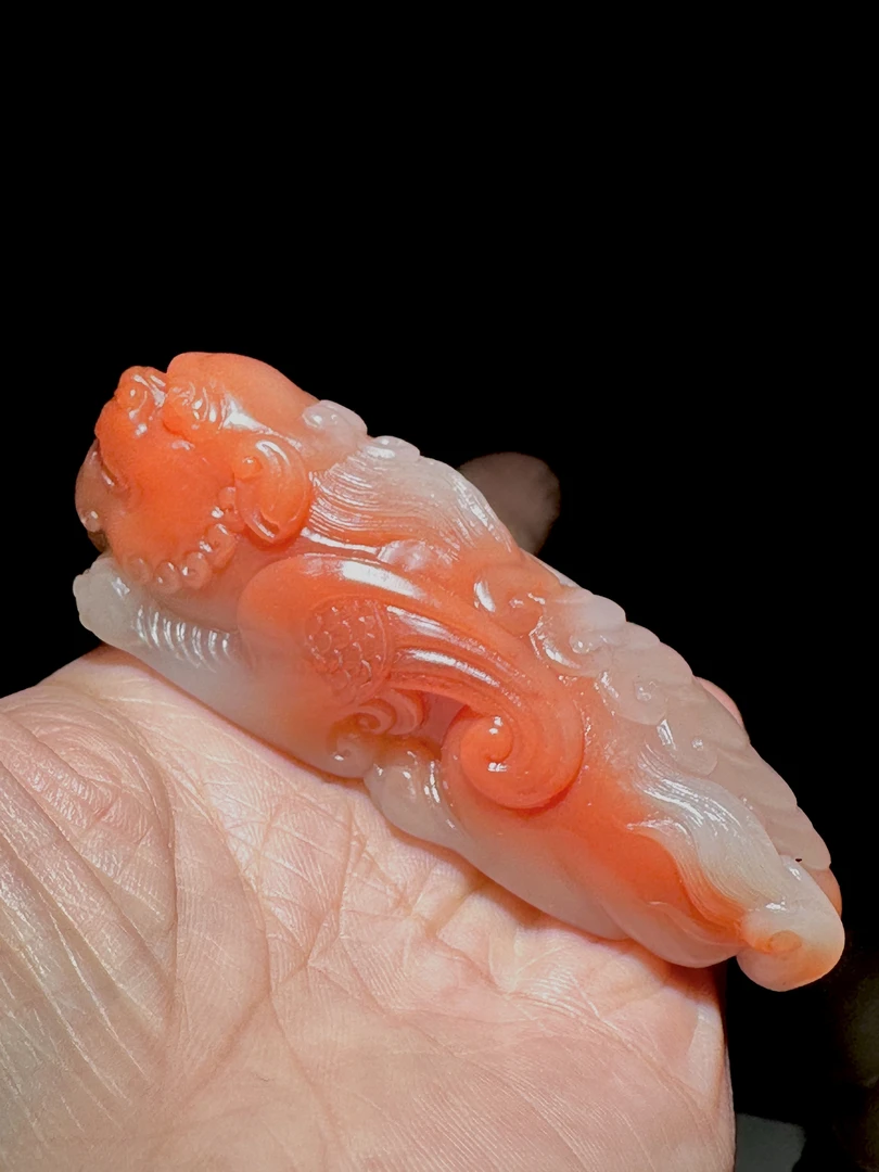 瑞兽呈祥寿山水洞高山石艺术手玩件