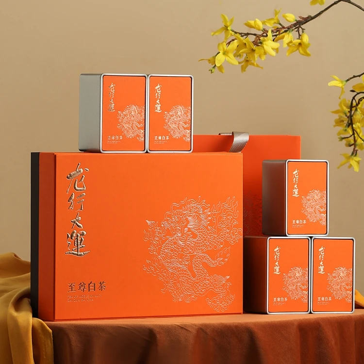 安吉白茶2025年开园头采高山白茶特级鲜爽回甘250g龙年高档礼盒装