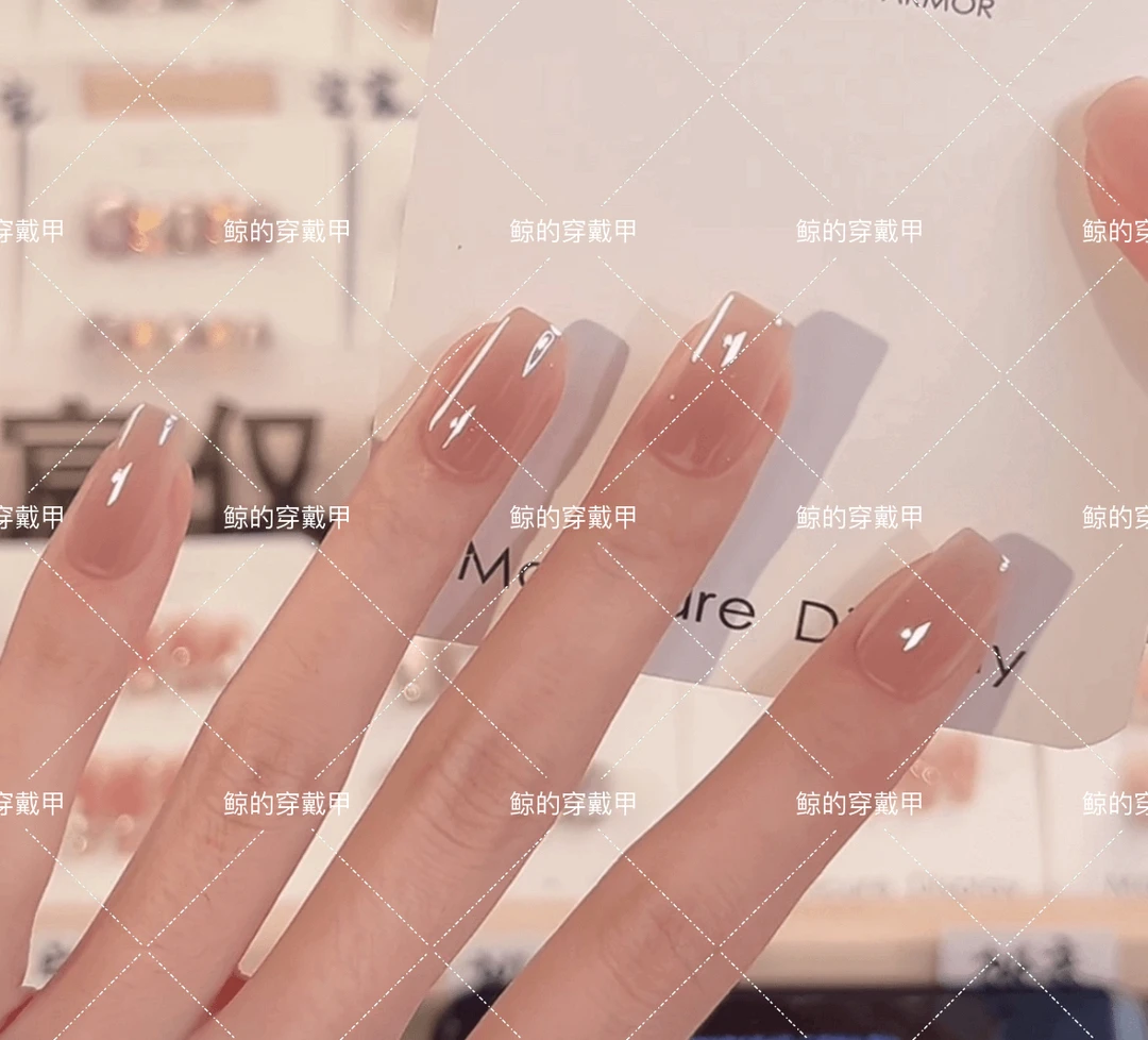 【小灯泡】纯手工穿戴甲10个甲片可重复使用XXX