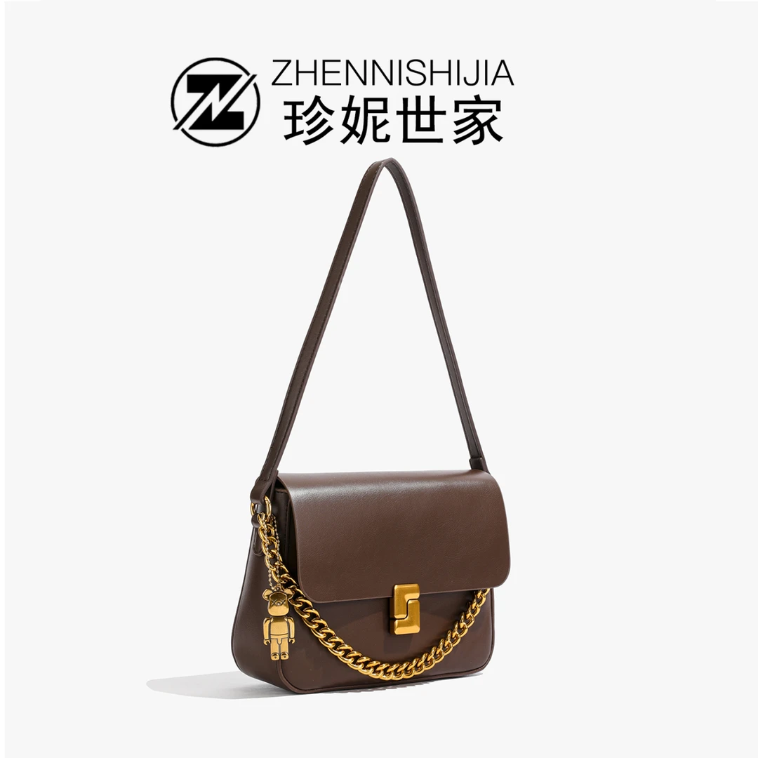 （24*19*7）新款气质百搭单肩斜挎包时尚腋下包轻奢通勤女包 6039