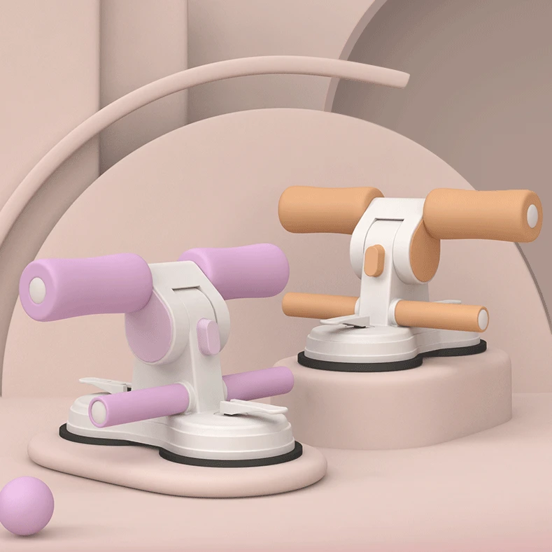 仰卧起坐辅助器家用健身器材腹肌吸盘式男女卷腹固定脚器懒人运动