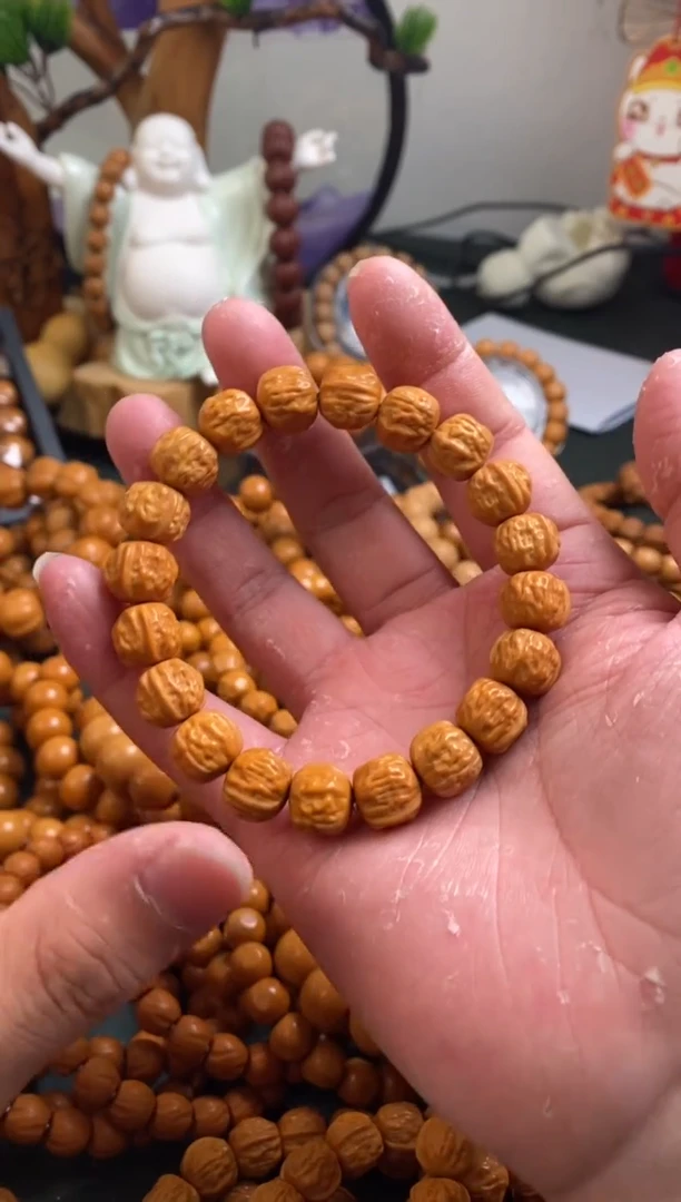 【闪购商品】猴头核雕蛤蟆头12随机尺寸45.9