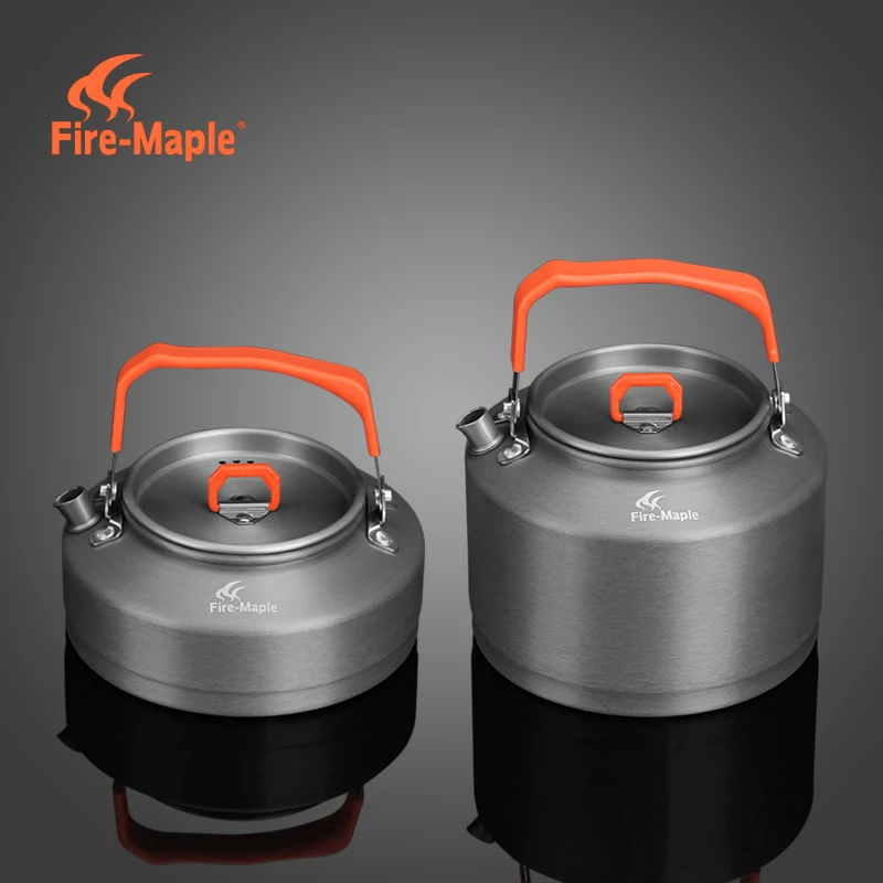 户外烧水壶T3T4茶壶野外便携露营开水壶 过滤咖啡壶0.8L1.5L