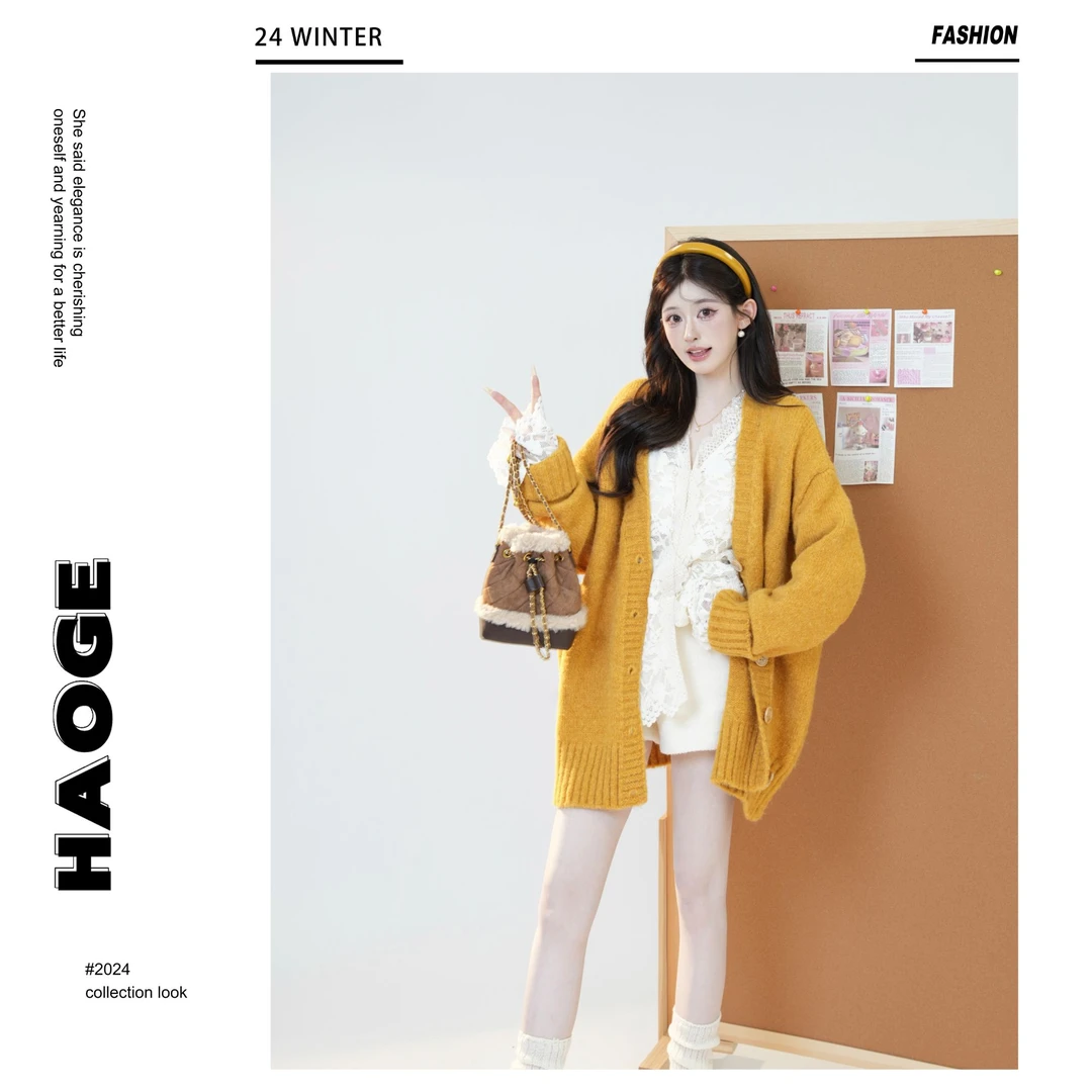 浩哥严选●蓸丝绮梦Q4SY3383A蕾丝上衣预显瘦气质短款休闲时尚百搭