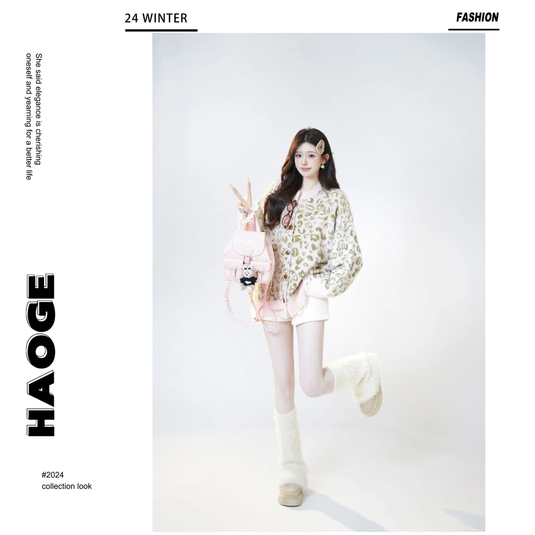 浩哥严选●海岛热恋Q4MY3458A毛衣预时尚休闲设计感小众气质甜美