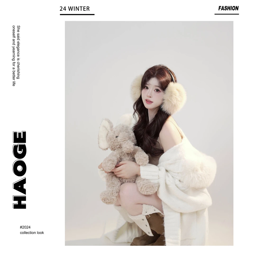 浩哥严选●为你写诗Q4MY2238A毛衣预网红时尚百搭甜美长款简约百搭