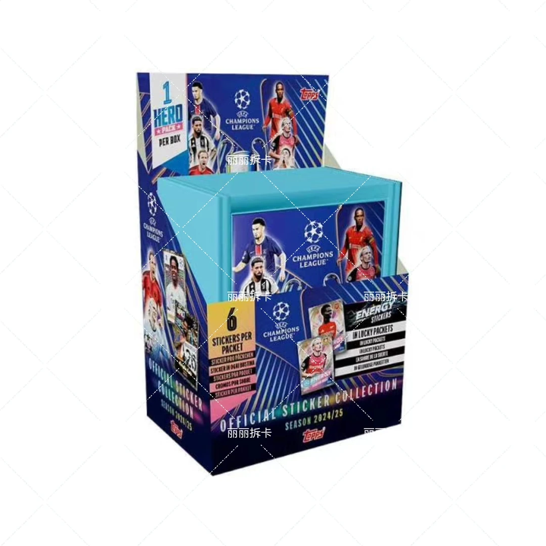 Topps 2024-25 欧冠 球星贴纸 盲盒