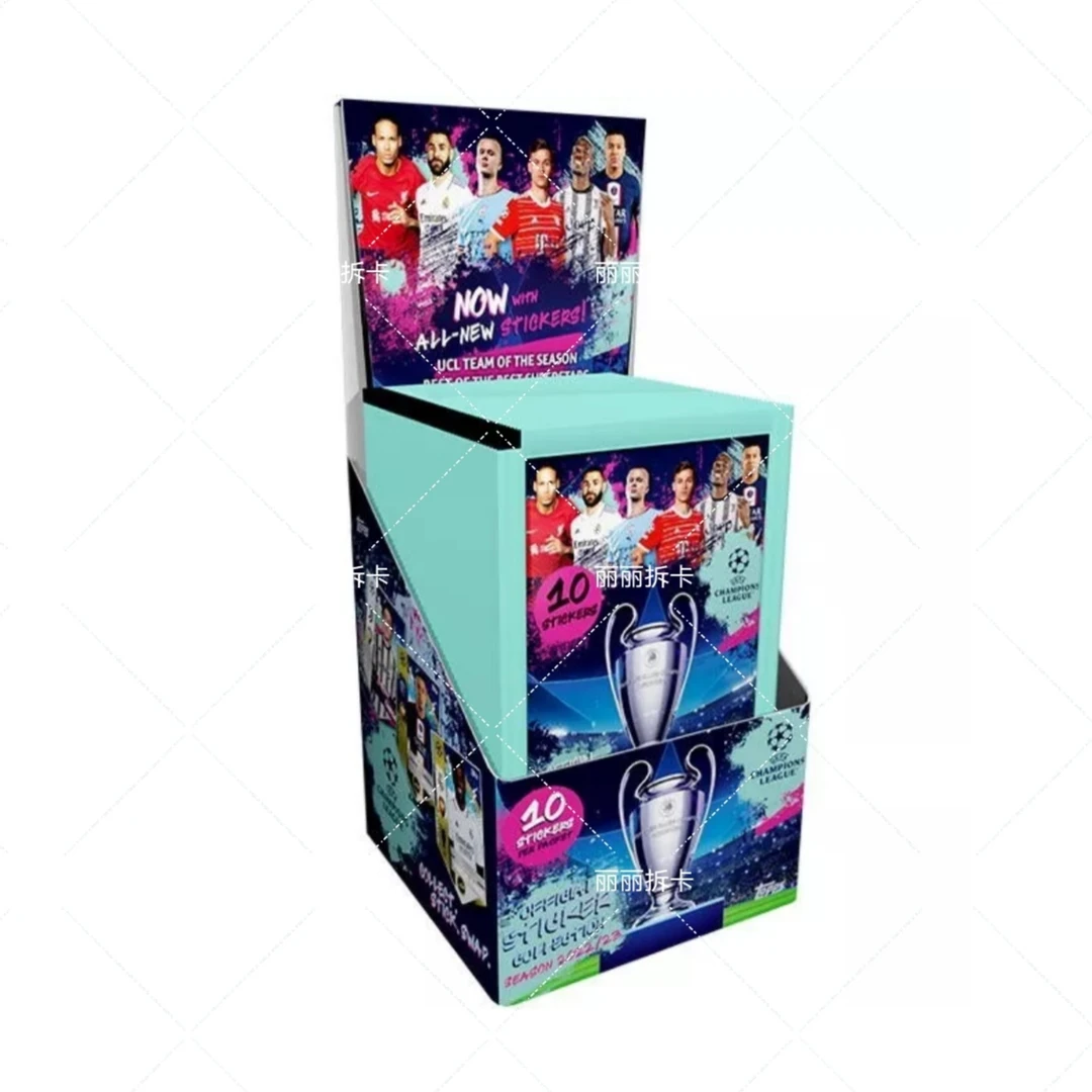 Topps 22-23欧冠贴纸 5包 盲盒