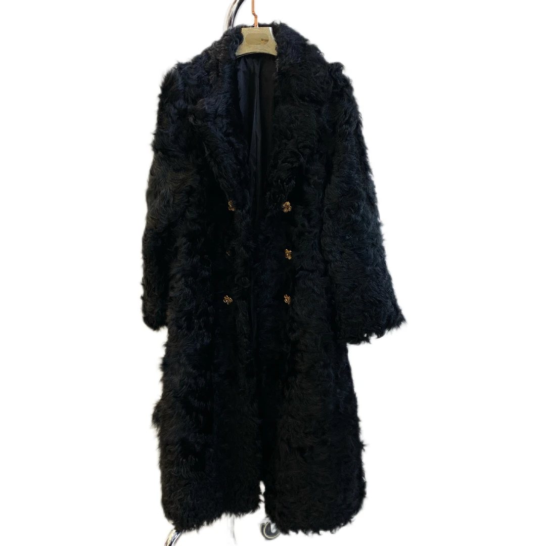 高奢托卡洋气轻奢气质长外套 8526