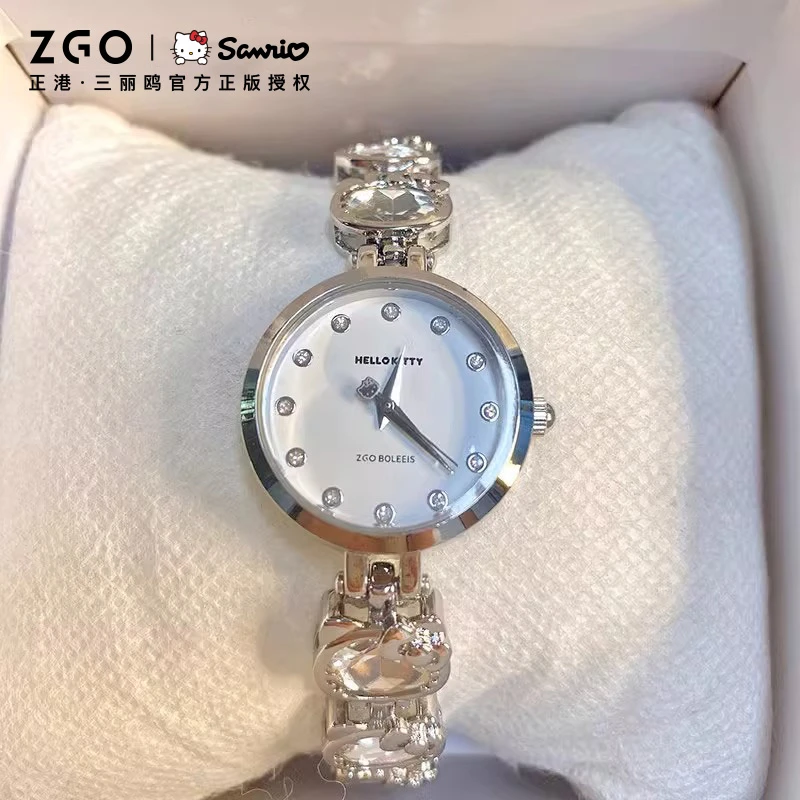 正港x三丽鸥联名手表女生轻奢HelloKitty手链表女款生日礼物