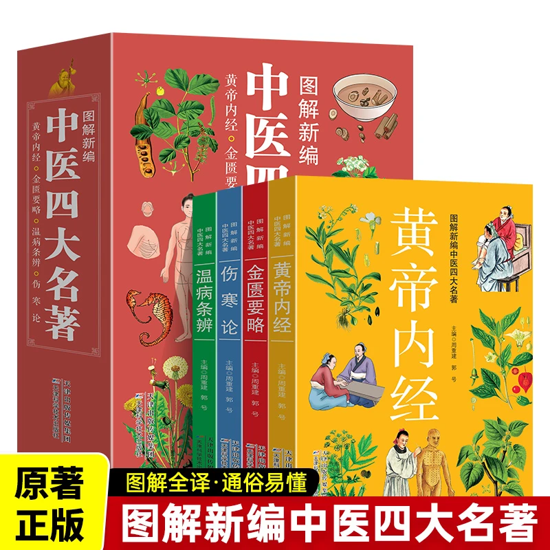 【奕泽】中医四大名著入门基础伤寒论黄帝内经金匮要略温病条辨