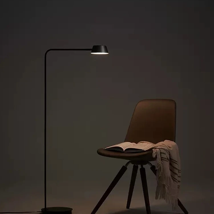 极简约现代护眼客厅工作室休闲卧室书房led阅读落地立灯具