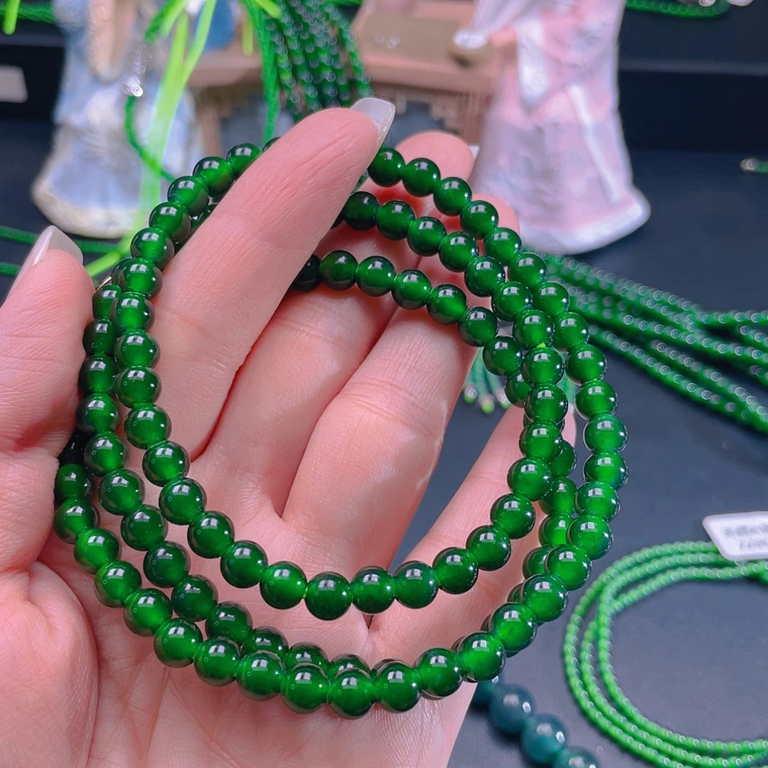 翡翠手链未镶嵌，11111