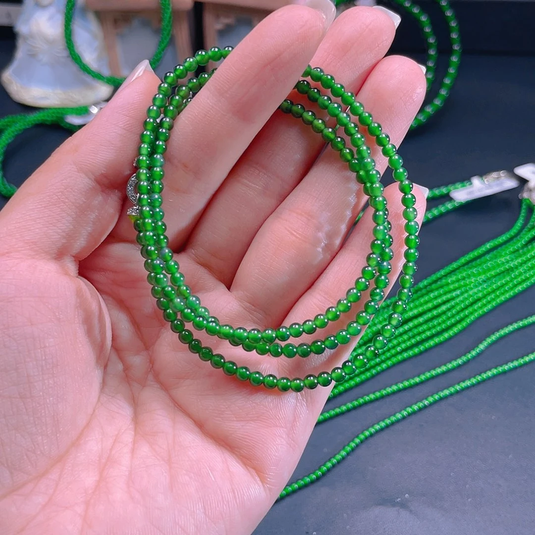 翡翠手链未镶嵌，11111