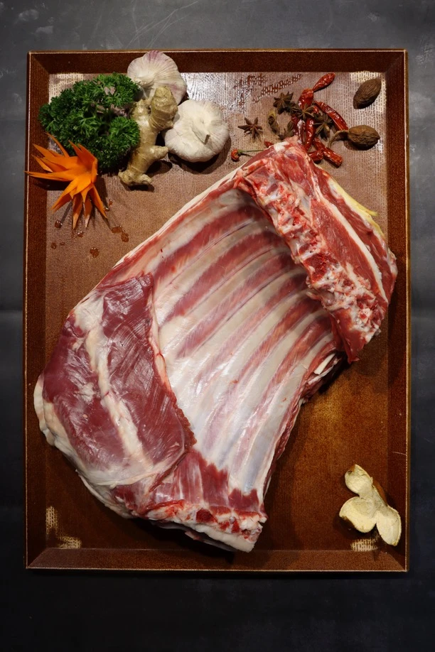 羊排 新鲜黑山羊羊肉 甘肃陇东黑山羊 5斤