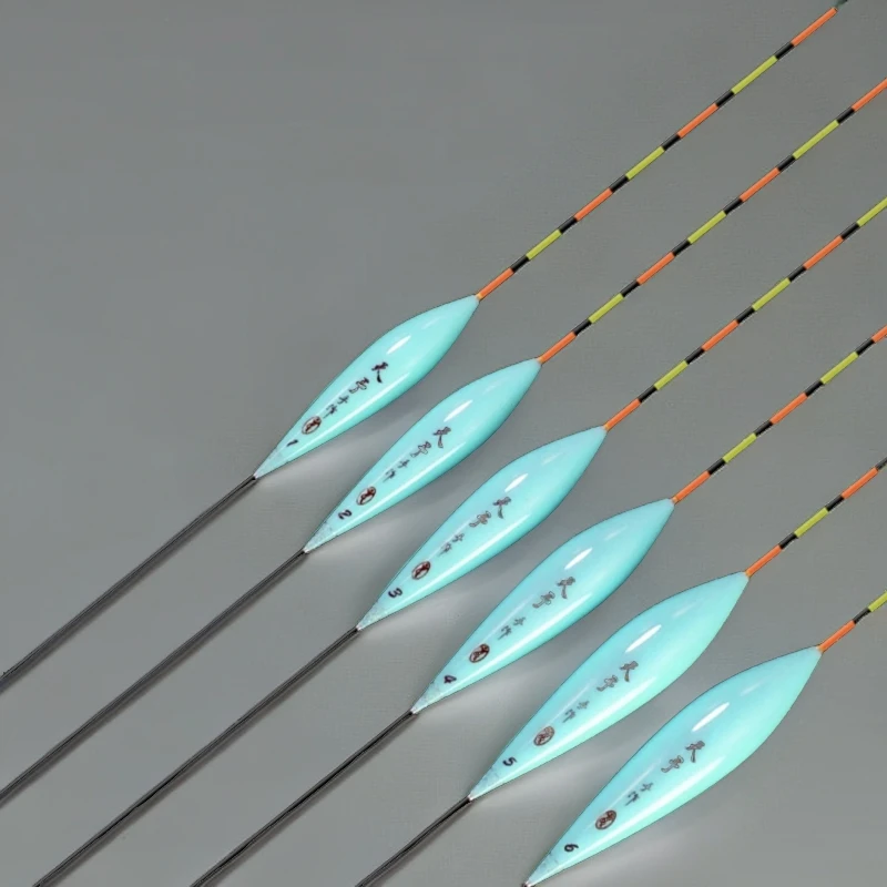 天予制漂DP09黑坑弱口鱼设计的超轻超灵敏的手工优质浮漂