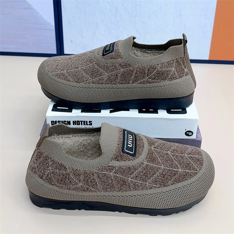 京睿老北京布鞋2024冬季新款加绒加厚保暖舒适棉鞋软底百搭妈妈鞋