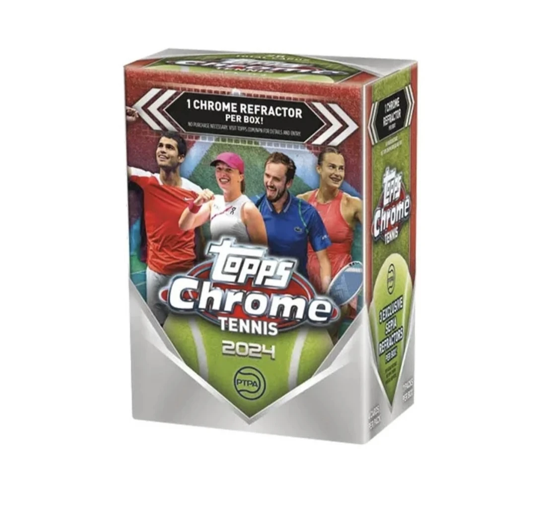 2024 topps chrome网球 手雷球星卡盲盒 默认代拆 未成年勿下单