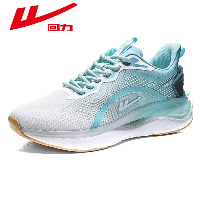 回力男鞋运动鞋2024新款爆米花软底网鞋轻便缓震网面透气跑步鞋子