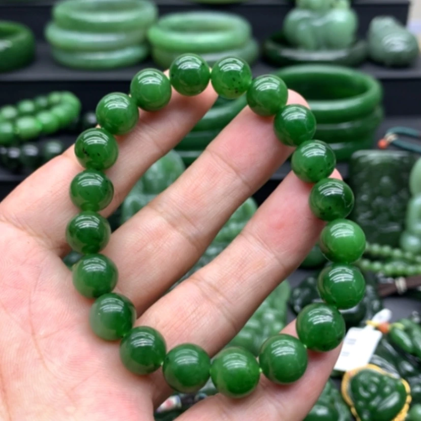 【闪购商品】和田玉(碧玉)手链未镶嵌