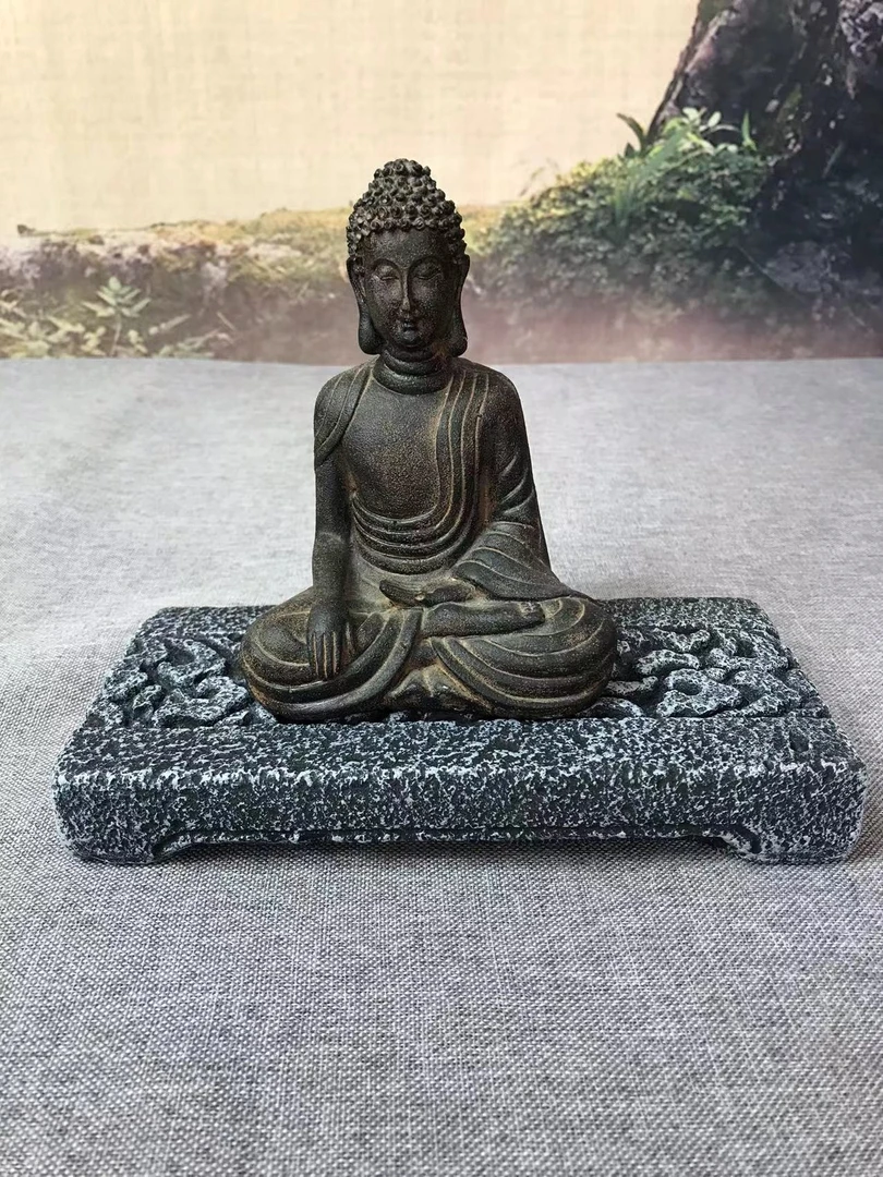 尚古-防古祥云托花盆摆件底座案台壶承杯垫仿古尺寸大号托盘