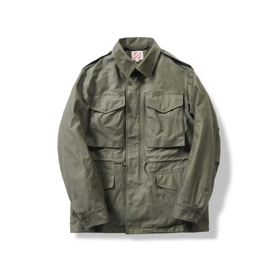 玩儿 M51夹克 日本冈山11oz缎纹布机能硬汉风美式复古外套男女