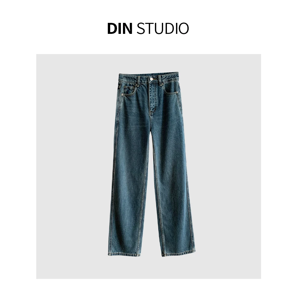 大叮自制 清仓！锁温竹纤维加绒直筒窄版阔腿裤 K1576